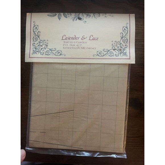 Lavender & Lace Angel of Mercy‎ Cross Stitch Pattern LL23 NIP - Picture 2 of 2